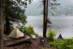 Twin Island camp "honeymoon suite"